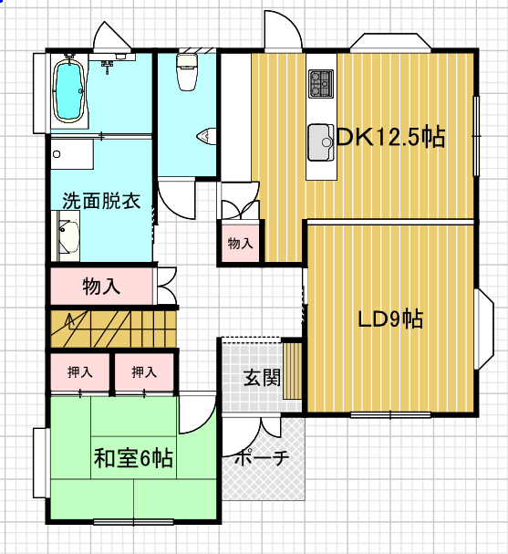 大橋2丁目貸家